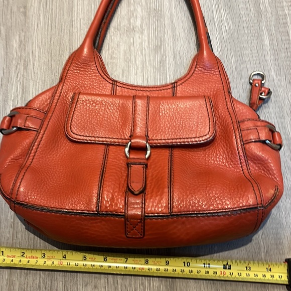 Small orange Cole Haan handbag - Picture 9 of 12